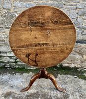Large Georgian Oak Tilt Top Occasional Table (16 of 21) Large Georgian Oak Tilt Top Occasional Table (16 of 21)