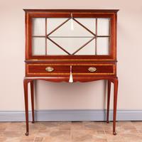 Inlaid Mahogany Display Cabinet (11 of 12) Inlaid Mahogany Display Cabinet (11 of 12)