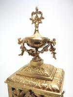 Impressive Antique Candelabra 8-day Clock Set French Striking Rococo Ormolu Bronze Mantel Clock (10 of 15) Impressive Antique Candelabra 8-day Clock Set French Striking Rococo Ormolu Bronze Mantel Clock (10 of 15)