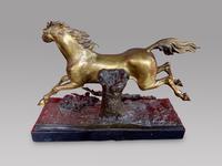 A Lovely Gilt Bronze Model Of a Horse (4 of 4) A Lovely Gilt Bronze Model Of a Horse (4 of 4)