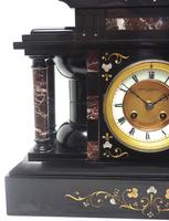 Amazing Mappin & Webb French Slate & Marble Mantel Clock 8 Day Striking Mantle Clock (9 of 10) Amazing Mappin & Webb French Slate & Marble Mantel Clock 8 Day Striking Mantle Clock (9 of 10)