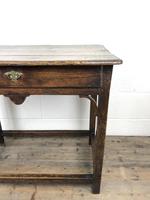 18th Century Oak Side Table (12 of 14) 18th Century Oak Side Table (12 of 14)