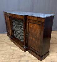 Beautiful Regency Rosewood 3 Door Breakfront Cabinet (8 of 11) Beautiful Regency Rosewood 3 Door Breakfront Cabinet (8 of 11)