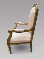 Pair of French Giltwood Fauteuils (2 of 4) Pair of French Giltwood Fauteuils (2 of 4)