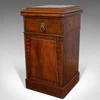 Tall Antique Side Cabinet, English, Mahogany, Bedside, Nightstand, Regency, 1820 (10 of 12) Tall Antique Side Cabinet, English, Mahogany, Bedside, Nightstand, Regency, 1820 (10 of 12)