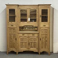 Very large antique dresser with glazed display cupboards (2 of 9) Very large antique dresser with glazed display cupboards (2 of 9)