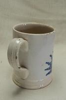 Spongeware Mug Decorated with Rooster (4 of 6) Spongeware Mug Decorated with Rooster (4 of 6)