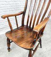 Large Grandfather Windsor Slatback Armchair (5 of 7) Large Grandfather Windsor Slatback Armchair (5 of 7)