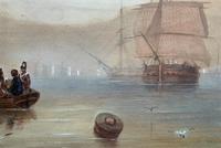 19th Century British School - Masted Ships - Military - Marine - Watercolour Painting (8 of 10) 19th Century British School - Masted Ships - Military - Marine - Watercolour Painting (8 of 10)