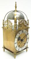 Superb Vintage English Lantern Clock - Pendulum 8-day Striking Mantel Clock c.1890 (7 of 12) Superb Vintage English Lantern Clock - Pendulum 8-day Striking Mantel Clock c.1890 (7 of 12)
