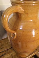 Very Large Glazed Stoneware Pottery Pitcher Jug (5 of 8) Very Large Glazed Stoneware Pottery Pitcher Jug (5 of 8)
