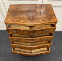 Re Finished Burr Walnut Serpentine Chest of Drawers (4 of 10) Re Finished Burr Walnut Serpentine Chest of Drawers (4 of 10)