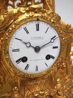 Antique Empire 8-day French Ormolu Mantle Clock – Figural Mantel Clock With Glass Dome (5 of 12) Antique Empire 8-day French Ormolu Mantle Clock – Figural Mantel Clock With Glass Dome (5 of 12)