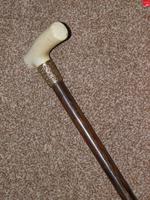 Antique 1902 Repousse 18CT GP Walking Stick/Cane W/Bovine Bone Derby Handle "Glasgow" (8 of 11) Antique 1902 Repousse 18CT GP Walking Stick/Cane W/Bovine Bone Derby Handle "Glasgow" (8 of 11)