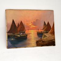 Antique Italian Oil Painting by Carlo Casati (2 of 11) Antique Italian Oil Painting by Carlo Casati (2 of 11)