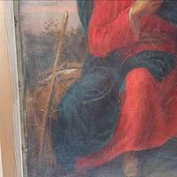 19th Century Oil on Canvas Double Sided Shepard. Jesus & Mary Magdalene (11 of 13) 19th Century Oil on Canvas Double Sided Shepard. Jesus & Mary Magdalene (11 of 13)