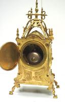 Amazing French Gothic Ormolu Mantel Clock Bronze 8 Day Striking Mantle Clock c.1870 (9 of 11) Amazing French Gothic Ormolu Mantel Clock Bronze 8 Day Striking Mantle Clock c.1870 (9 of 11)