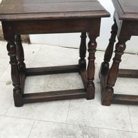 Pair of Oak Coffin Stools Circa Late 17th Century (24 of 24) Pair of Oak Coffin Stools Circa Late 17th Century (24 of 24)
