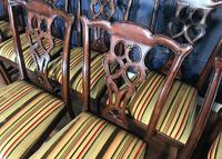 Set of Ten Georgian Style Mahogany Dining Chairs (11 of 13) Set of Ten Georgian Style Mahogany Dining Chairs (11 of 13)