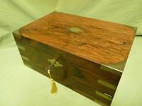 Triple Fold Rosewood Writing Box - Secret Drawers - Unusual Hinges c.1825 (17 of 17) Triple Fold Rosewood Writing Box - Secret Drawers - Unusual Hinges c.1825 (17 of 17)