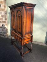 Antique Oak Barley Twist Cabinet on Stand (3 of 10) Antique Oak Barley Twist Cabinet on Stand (3 of 10)