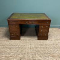 Large Victorian Mahogany Antique Partners Desk (8 of 10) Large Victorian Mahogany Antique Partners Desk (8 of 10)