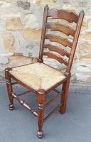 Set of 12 Oak Ladder Back Dining Chairs - Royal Oak Furniture (6 of 15) Set of 12 Oak Ladder Back Dining Chairs - Royal Oak Furniture (6 of 15)