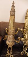 Pair of 5 branch wall lights height 3ft 3 inch brass (free shipping to mainland england) (9 of 11) Pair of 5 branch wall lights height 3ft 3 inch brass (free shipping to mainland england) (9 of 11)
