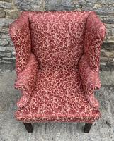 Victorian Mahogany Framed Wing Armchair (3 of 15) Victorian Mahogany Framed Wing Armchair (3 of 15)