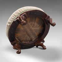 Small Antique Footstool, English, Walnut, Needlepoint Tapestry, Early Victorian (8 of 12) Small Antique Footstool, English, Walnut, Needlepoint Tapestry, Early Victorian (8 of 12)