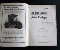 1908 De Dion Bouton Motor Carriages. Their Mechanism & How to Drive Them R J Mecredy (2 of 4) 1908 De Dion Bouton Motor Carriages. Their Mechanism & How to Drive Them R J Mecredy (2 of 4)