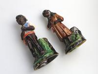 A Pair Majolica Pottery Blackamoor Figural Strikers Bernard Bloch 19th Century (6 of 9) A Pair Majolica Pottery Blackamoor Figural Strikers Bernard Bloch 19th Century (6 of 9)