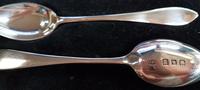 Cased Set of 6 Sterling Silver Teaspoons - 1927 (3 of 4) Cased Set of 6 Sterling Silver Teaspoons - 1927 (3 of 4)