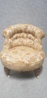 Pretty Victorian Walnut Tub Chair (5 of 6) Pretty Victorian Walnut Tub Chair (5 of 6)