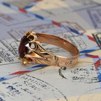 The Antique Edwardian 1904 Rose Gold Garnet Ring (2 of 6) The Antique Edwardian 1904 Rose Gold Garnet Ring (2 of 6)