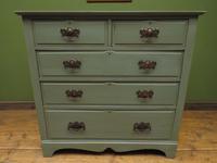 Antique Gustavian Style Blue Painted Chest of Drawers (10 of 18) Antique Gustavian Style Blue Painted Chest of Drawers (10 of 18)