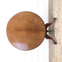 Victorian Mahogany Circular Snap Top Table (10 of 10) Victorian Mahogany Circular Snap Top Table (10 of 10)