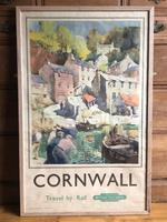 Original British Railways Poster Cornwall by Jack Merriott c.1950 (4 of 14) Original British Railways Poster Cornwall by Jack Merriott c.1950 (4 of 14)