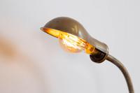 Good Brass Gooseneck Desk Lamp c.1915 (3 of 8) Good Brass Gooseneck Desk Lamp c.1915 (3 of 8)