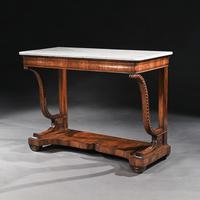Pair Of Early 19th Century Italian Walnut And Marble Top Console Tables (4 of 10) Pair Of Early 19th Century Italian Walnut And Marble Top Console Tables (4 of 10)