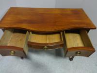 Good Mahogany Serpentine Side Table c.1900 (7 of 7) Good Mahogany Serpentine Side Table c.1900 (7 of 7)
