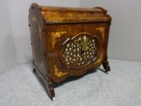 Superb Victorian Burr Walnut Inlaid Canterbury (11 of 12) Superb Victorian Burr Walnut Inlaid Canterbury (11 of 12)