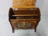 Superb Victorian Burr Walnut Inlaid Canterbury (4 of 12) Superb Victorian Burr Walnut Inlaid Canterbury (4 of 12)