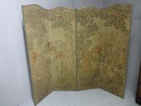 Period Four Fold Screen c.1850 (5 of 5) Period Four Fold Screen c.1850 (5 of 5)