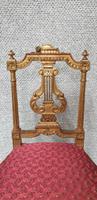 Lovely French Gilt Boudoir Chair (7 of 10) Lovely French Gilt Boudoir Chair (7 of 10)