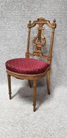 Lovely French Gilt Boudoir Chair (10 of 10) Lovely French Gilt Boudoir Chair (10 of 10)