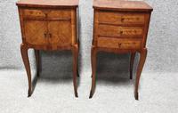 French Oversized Marquetry Bedside Cabinets (2 of 7) French Oversized Marquetry Bedside Cabinets (2 of 7)
