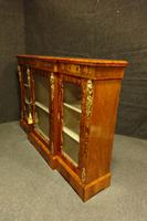 Outstanding Walnut Floral Marquetry Victorian Credenza (5 of 9) Outstanding Walnut Floral Marquetry Victorian Credenza (5 of 9)
