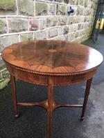 Quality Edwardian Inlaid Mahogany Table (4 of 7) Quality Edwardian Inlaid Mahogany Table (4 of 7)