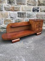 Unusual Art Deco Walnut Low Bookcase (2 of 11) Unusual Art Deco Walnut Low Bookcase (2 of 11)